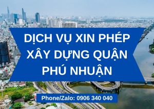 dịch vụ xin phép xây dựng quận Phú Nhuận